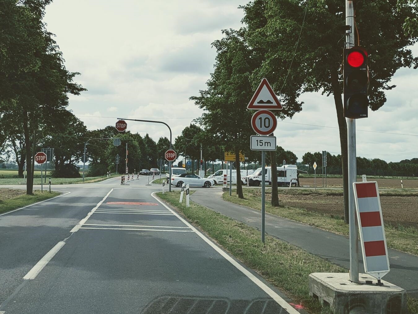 Der Kreuzungsbereich Schloss‑Wissener‑Straße/Et Grotendonk. Foto: privat