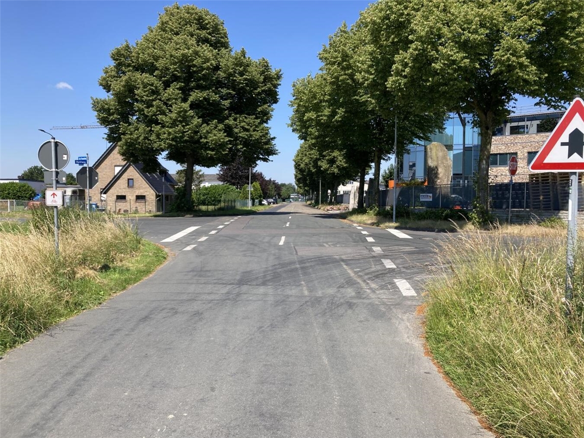 Der letzte Baustellenabschnitt wird die Kreuzung Marktweg/Am Pannofen betreffen.Foto: Stadt Geldern