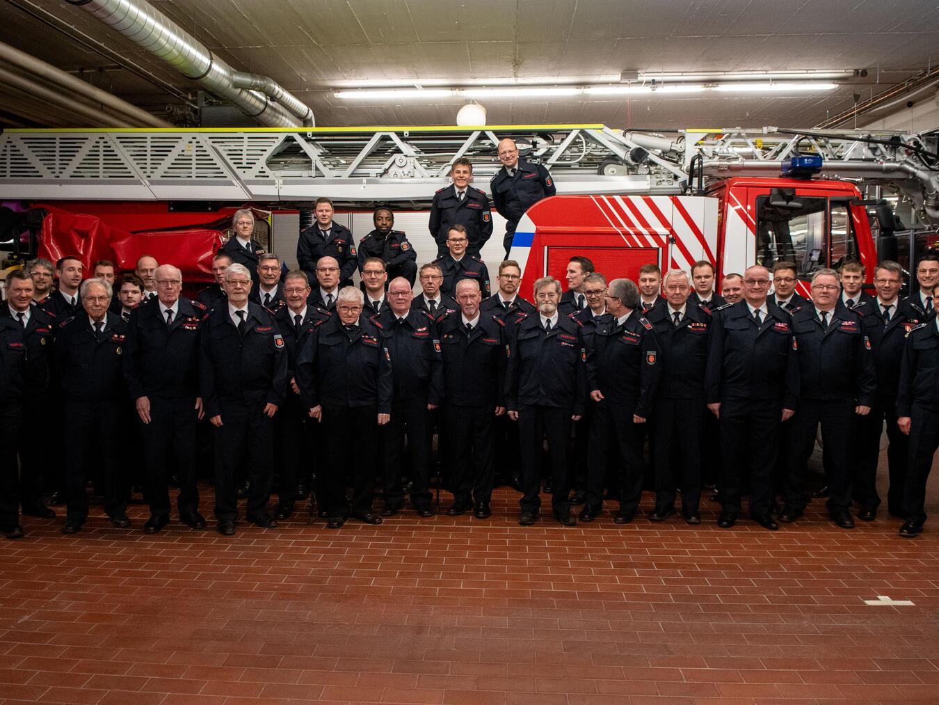 Der Löschzug Kleve hat seine Jahreshauptversammlung abgehalten. Foto: Feuerwehr Kleve