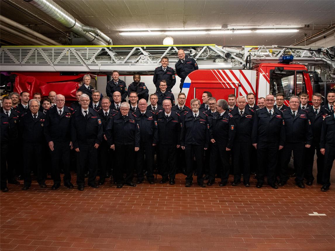 Der Löschzug Kleve hat seine Jahreshauptversammlung abgehalten. Foto: Feuerwehr Kleve