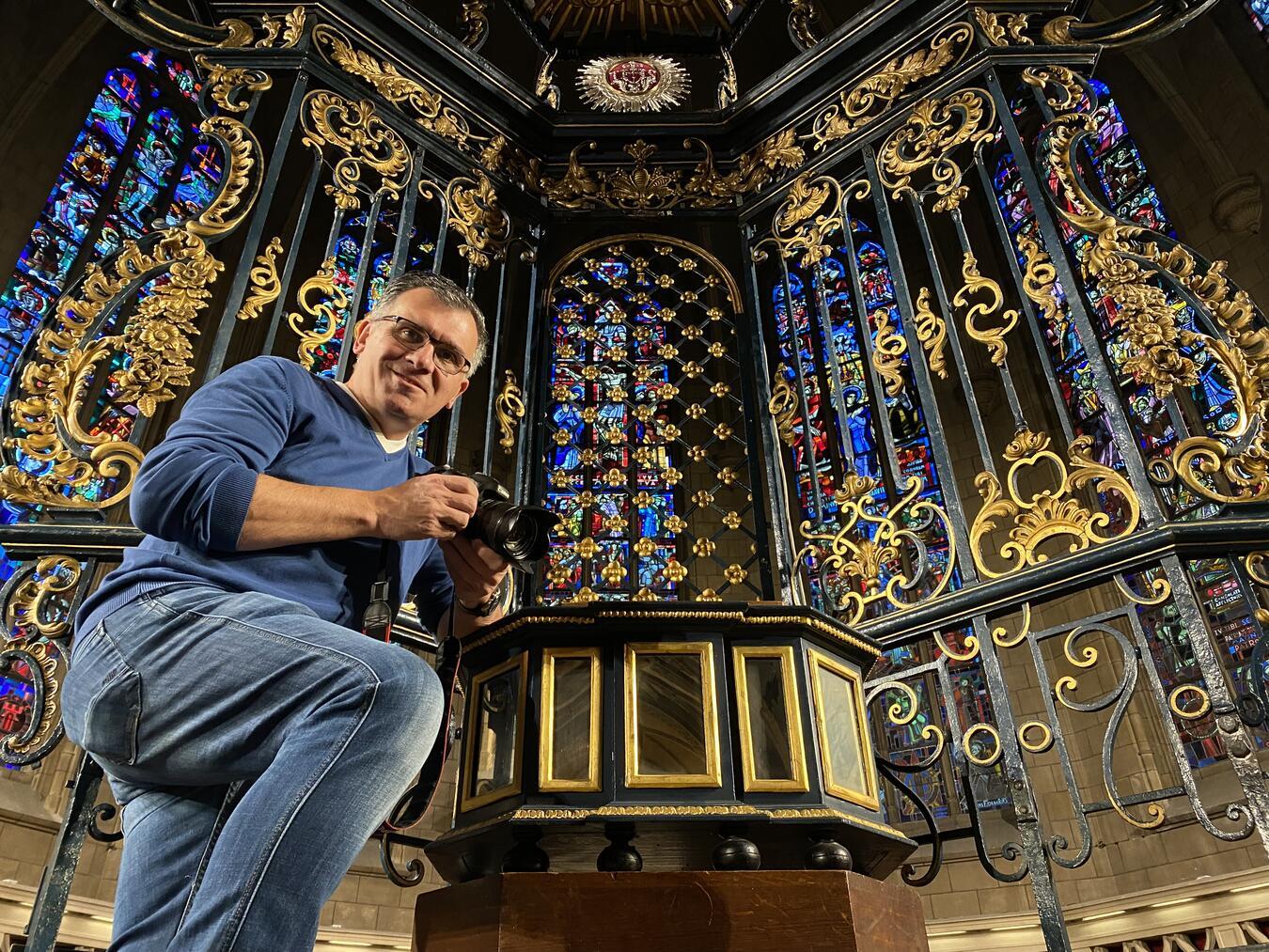 Luxemburger Votivaltar kommt nach Kevelaer Der Luxemburger Fotograf und Autor Marc Schoentgen wird am 1. November zum Abschluss der Wallfahrtszeit nach Kevelaer kommen. Foto: Marc Schoentgen