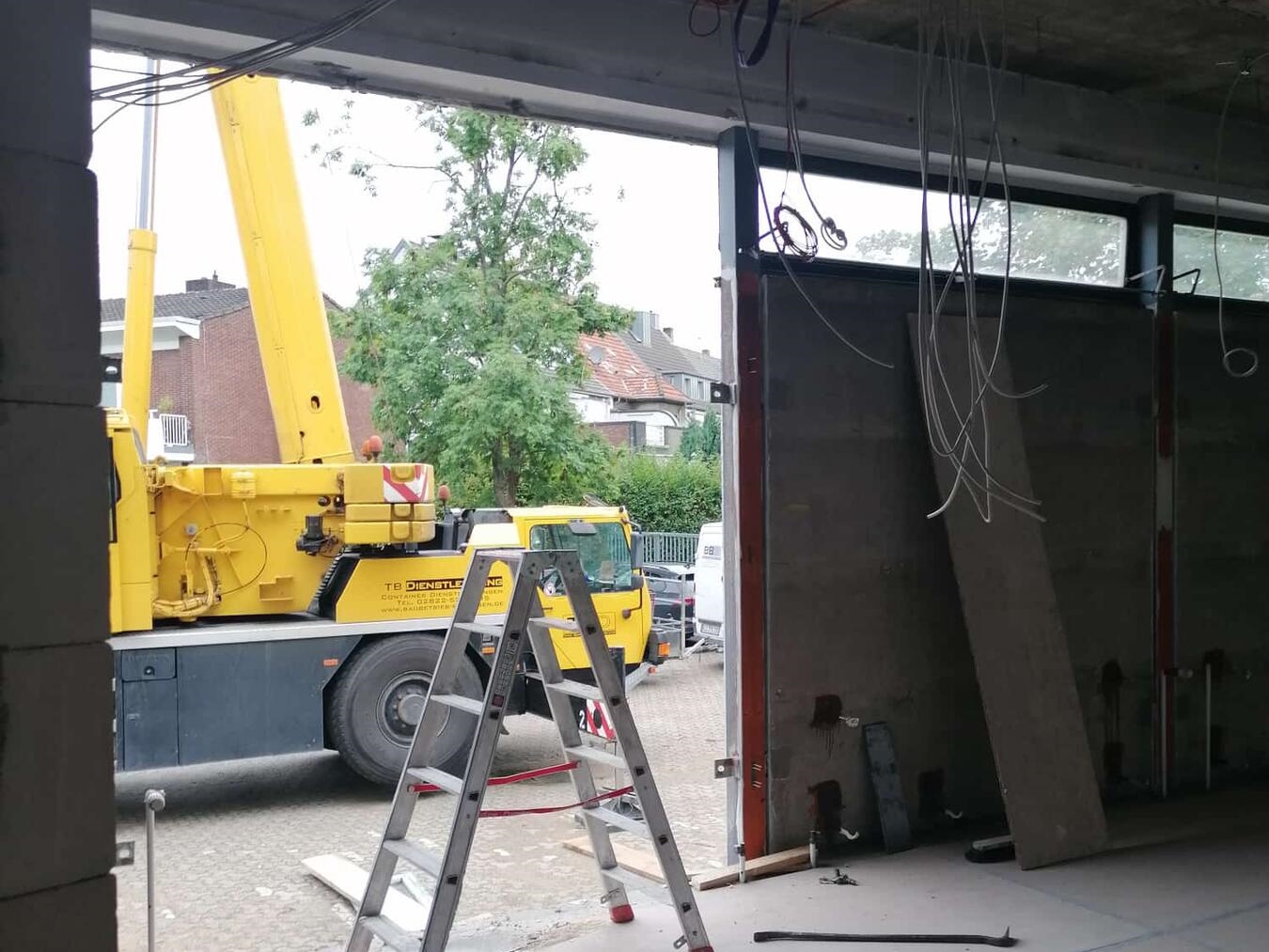 "Barrierefreier Zugang Mauerdurchbruch Stadttheater Emmerich"