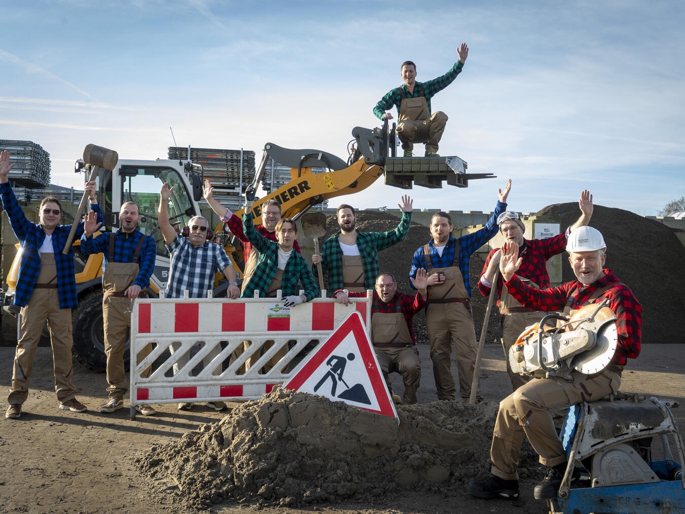 Der Menzelner Elferrat freut sich schon auf tolle Veranstaltungen. NN-Foto: Gerhard Seybert