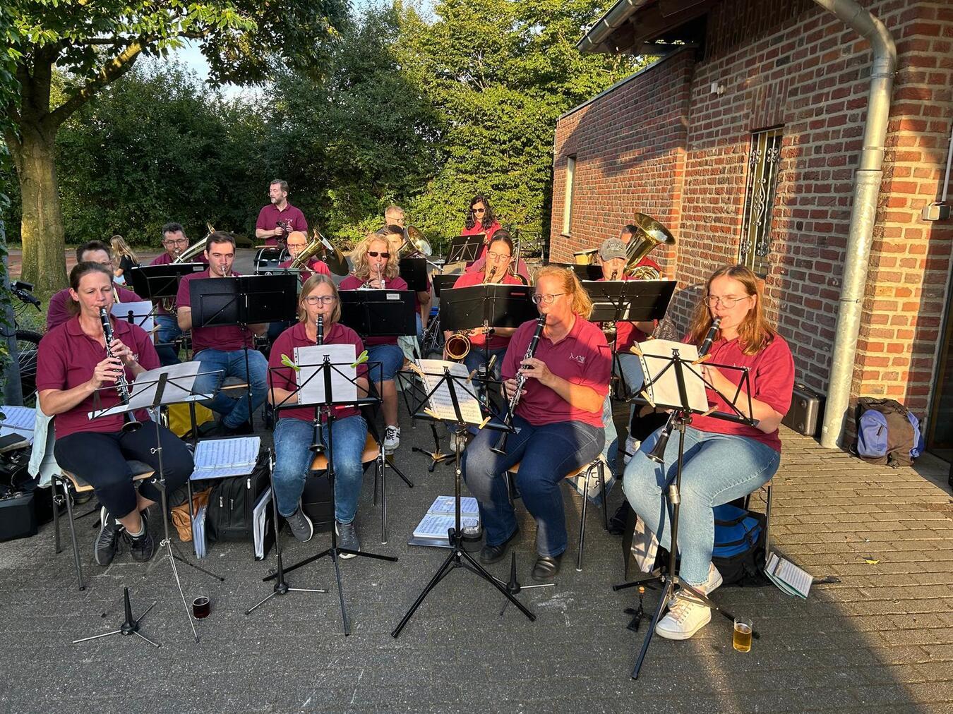 Der Musikverein Wemb bittet zum Festakt. Foto: privat