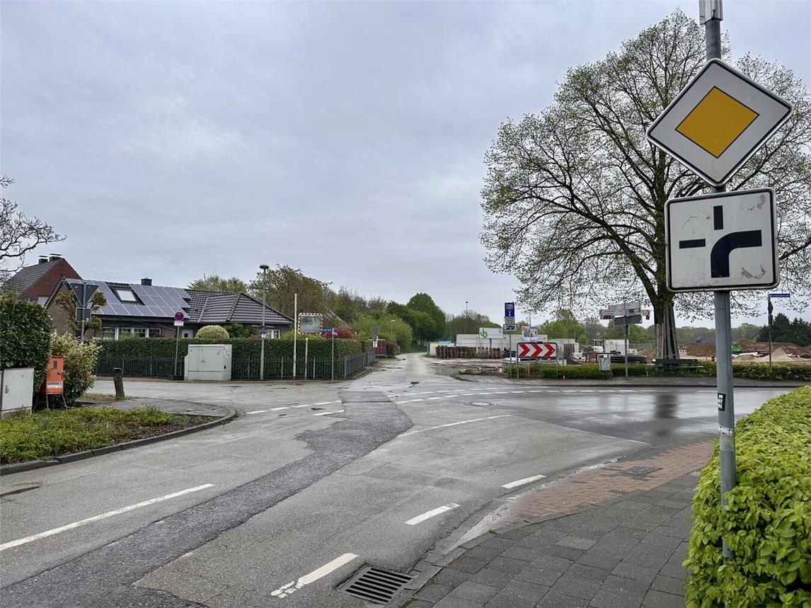 Der nächste Bauabschnitt beginnt am Neubaugebiet Im Lüssfeld. Foto: Stadt Geldern/ Terhorst