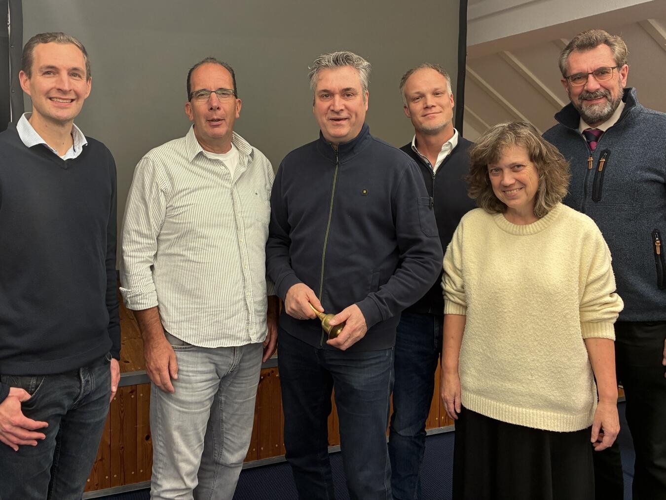 Der neu gewählte Fraktionsvorstand der CDU Kevelaer: (V.l) Simon Verhülsdonk, Michael Kamps, Mario Maaßen, Martin Schmidt, Dr. Jutta Bückendorf, Burkhard Bonse. Foto: CDU Kevelaer