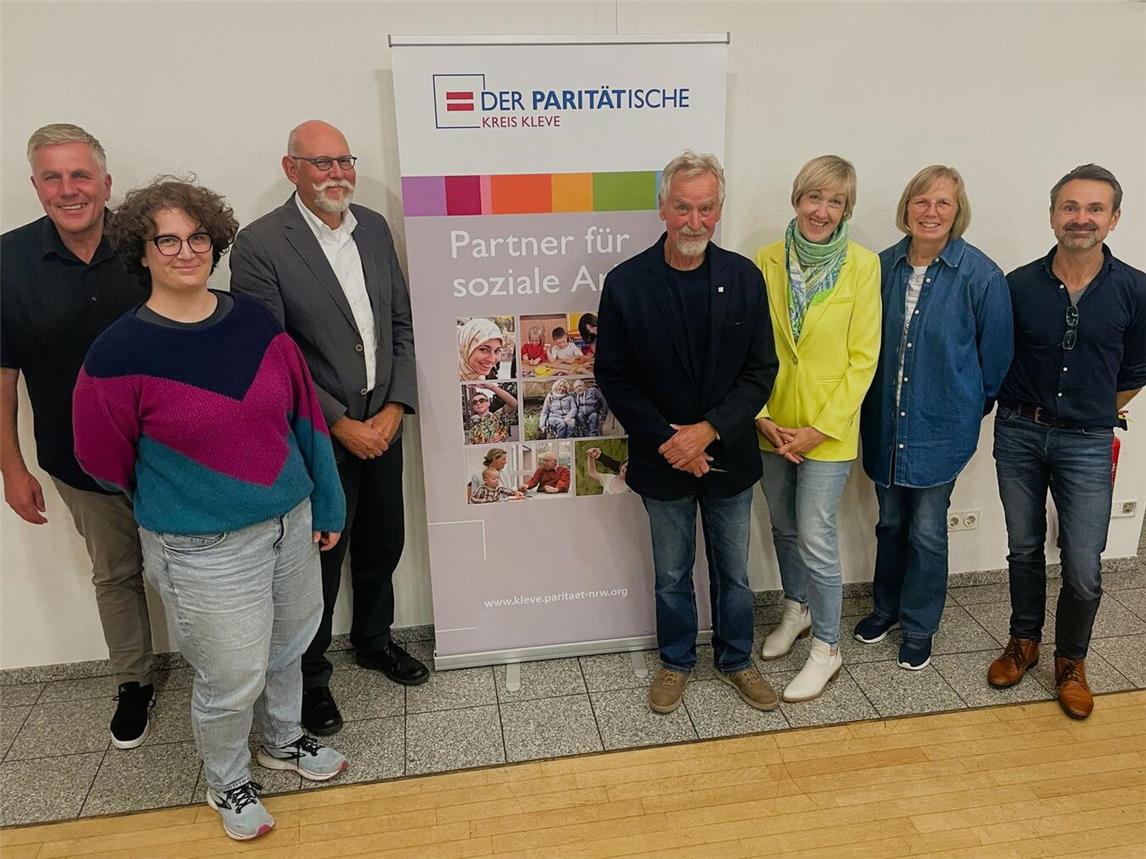 Der neu gewählter Vorstand des Paritätischen Kreis Kleve. Foto: Der Paritätische