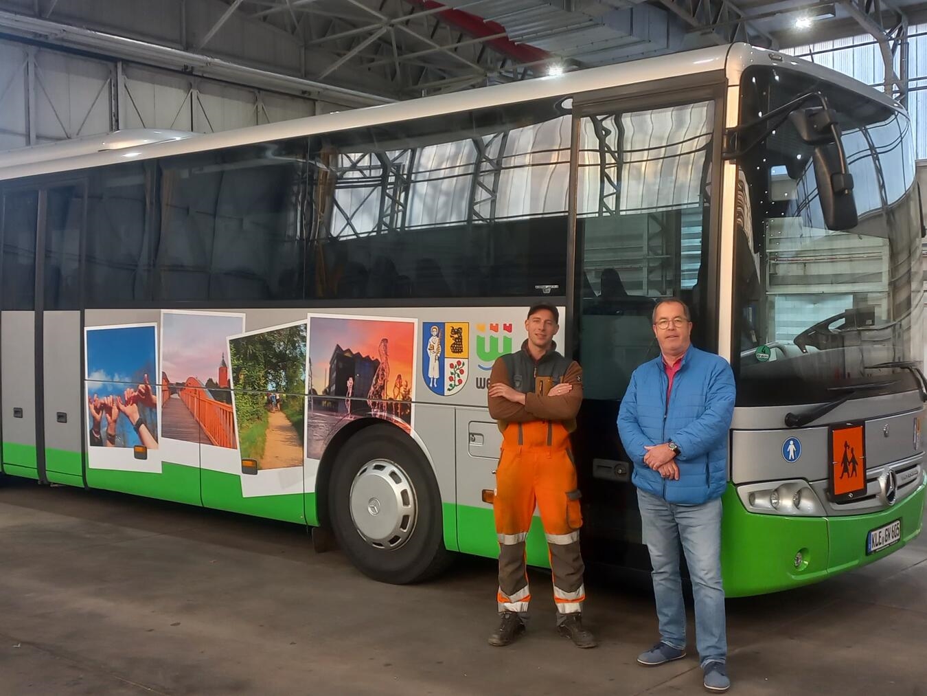 Der neue Bus. Foto: Gemeinde Weeze