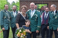 Der neue König Sören Fork mit Königin Steffi