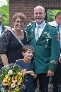 Der neue König Sören Fork mit Königin Steffi