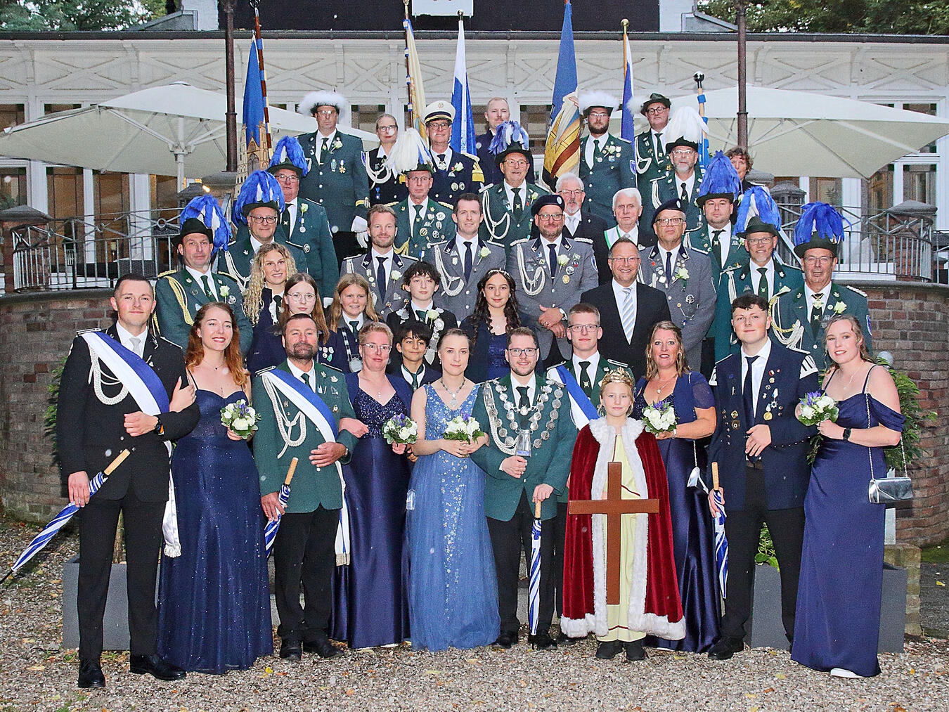 Der neue Thron der St. Helena Schützenbruderschaft Xanten. NN-Foto: Theo Leie