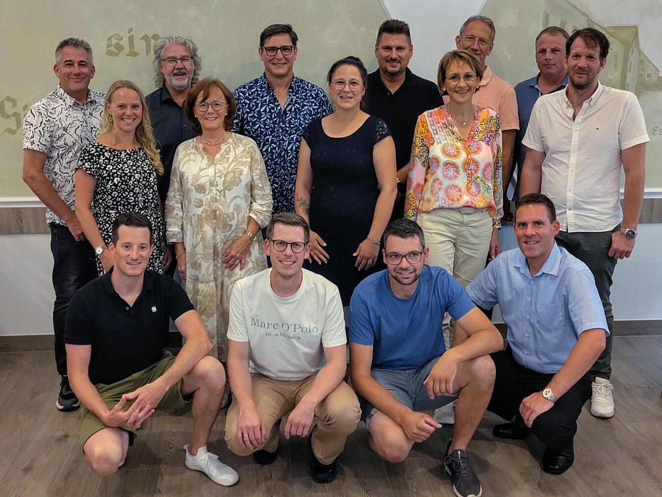 Der neue Vorstand der CDU-Issum.Fotos: privat