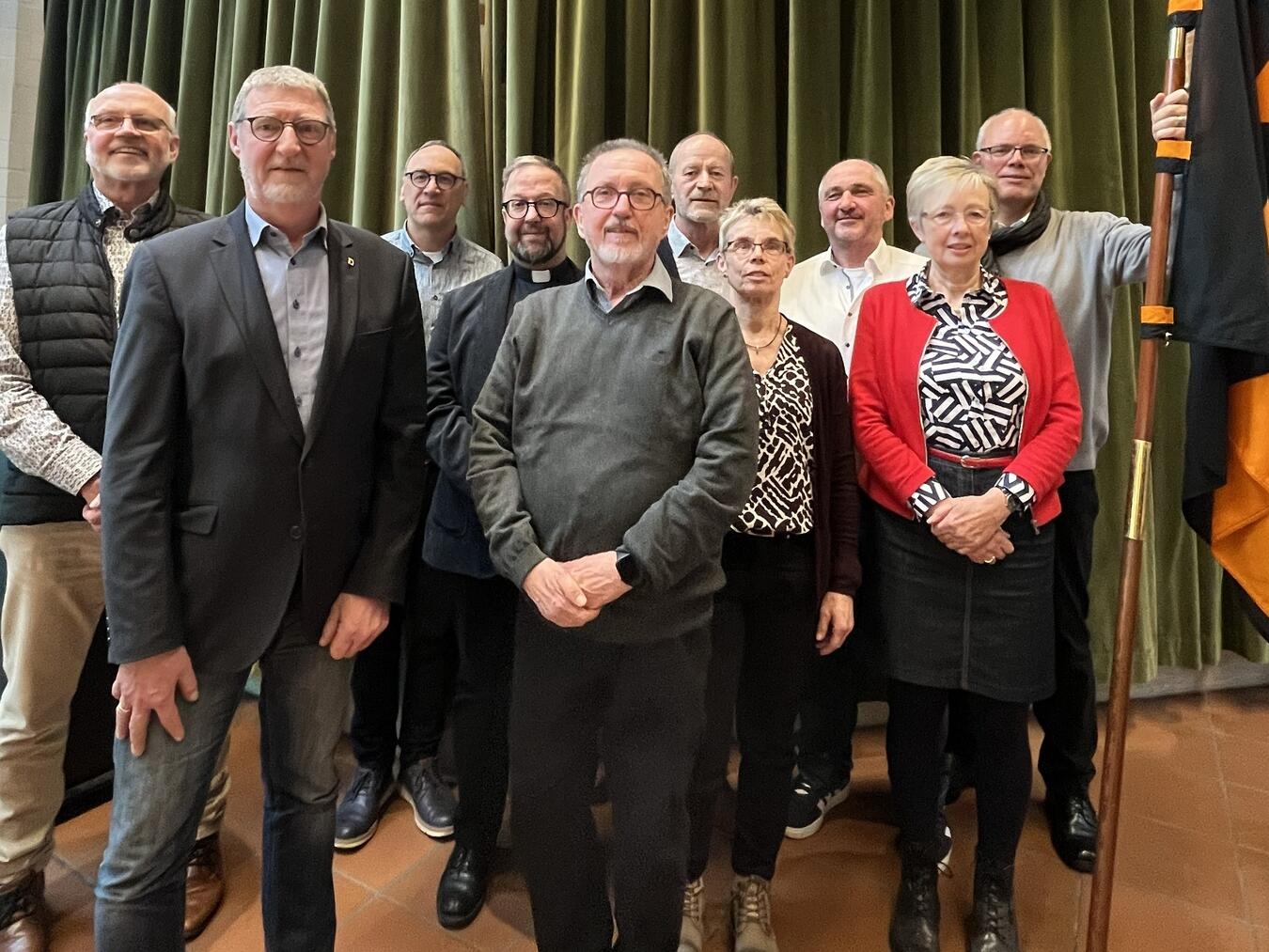 Der neue Vorstand der Kolpingsfamilie Kevelaer. Foto: privat