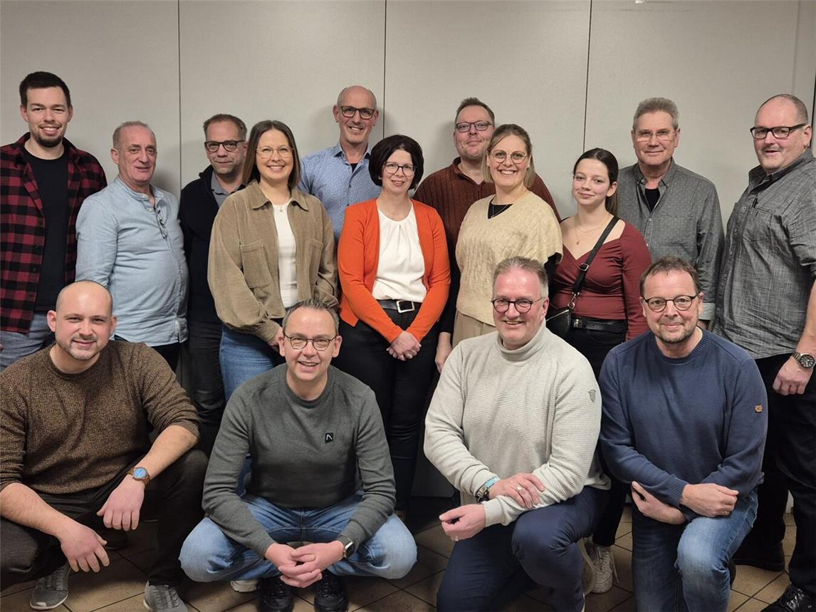 Der neue Vorstand der Martinus-Schützen. Foto: St. Martinus-Schützenbruderschaft Qualburg