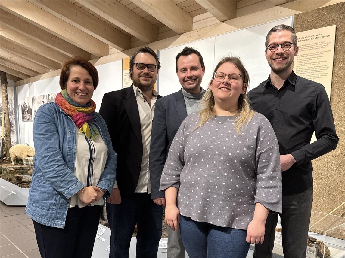 "SGK Kreis Kleve Vorstand 2023: Lena Kamps-Engel, Daniel Boumanns, Lars Aengenvoort, Anna Beckers, Nico Neuhaus"