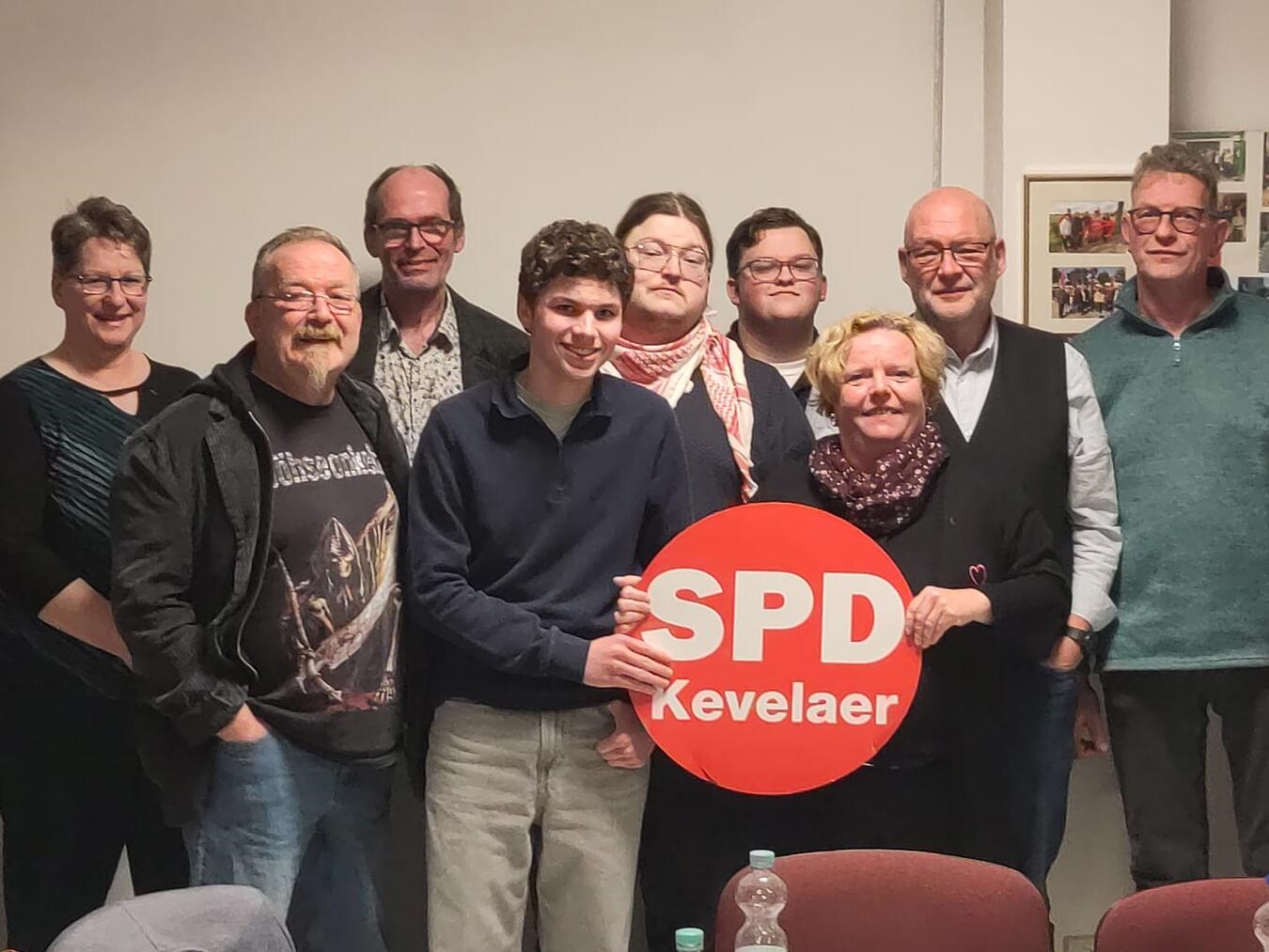 Der neue Vorstand der SPD Kevelaer. Foto: privat