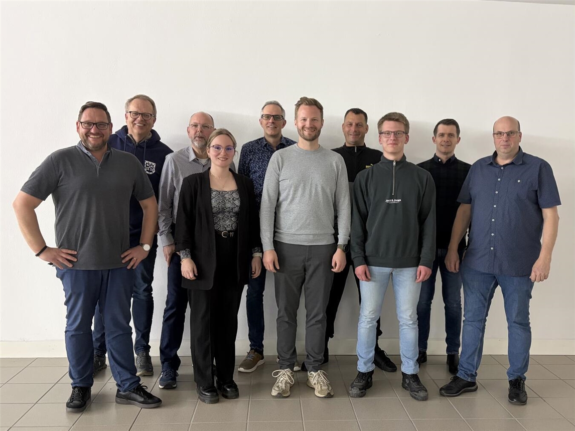 Der neue Vorstand der St. Helena Schützenbruderschaft Xanten. Foto: Schützen