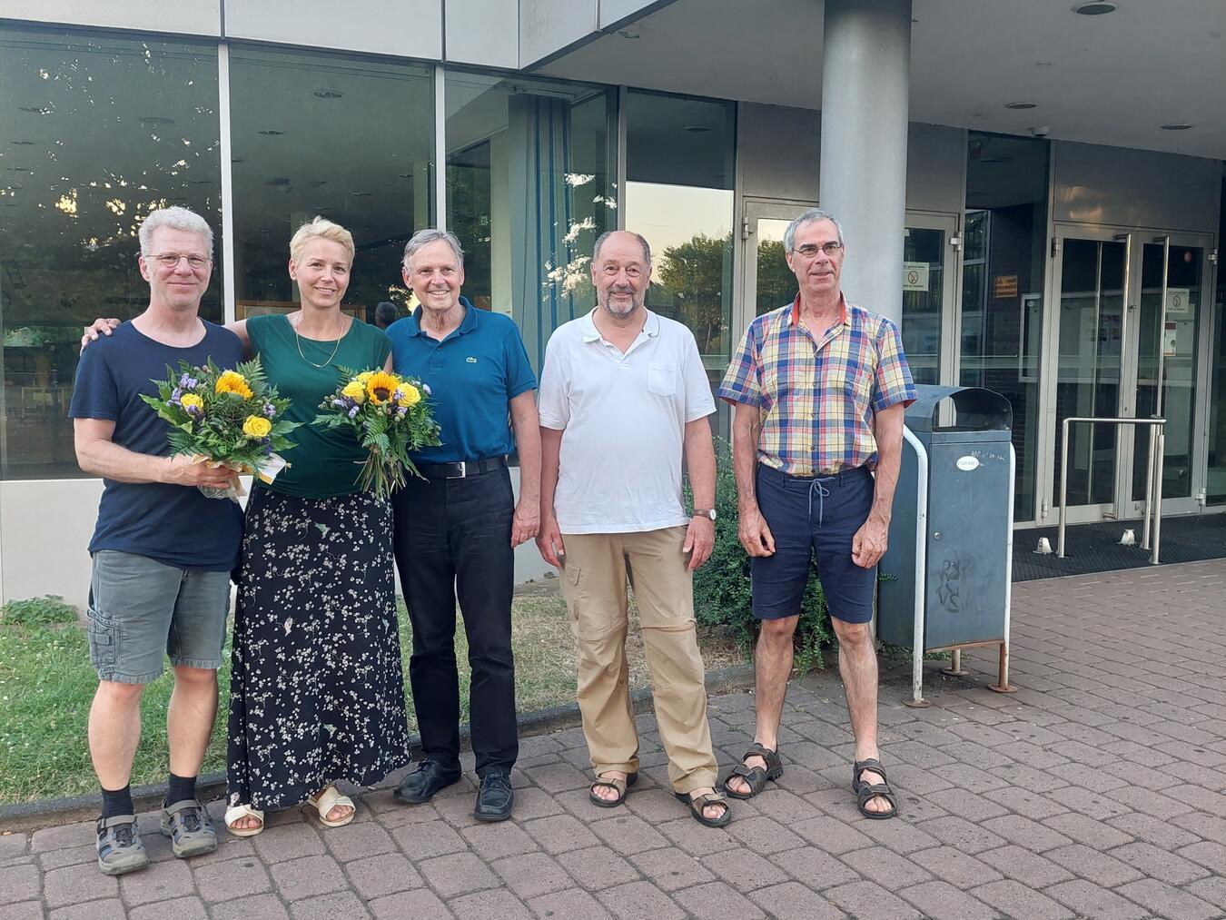 Der neue Vorstand des Aktionsbündnis‘ Niederrheinappell. Foto: AN