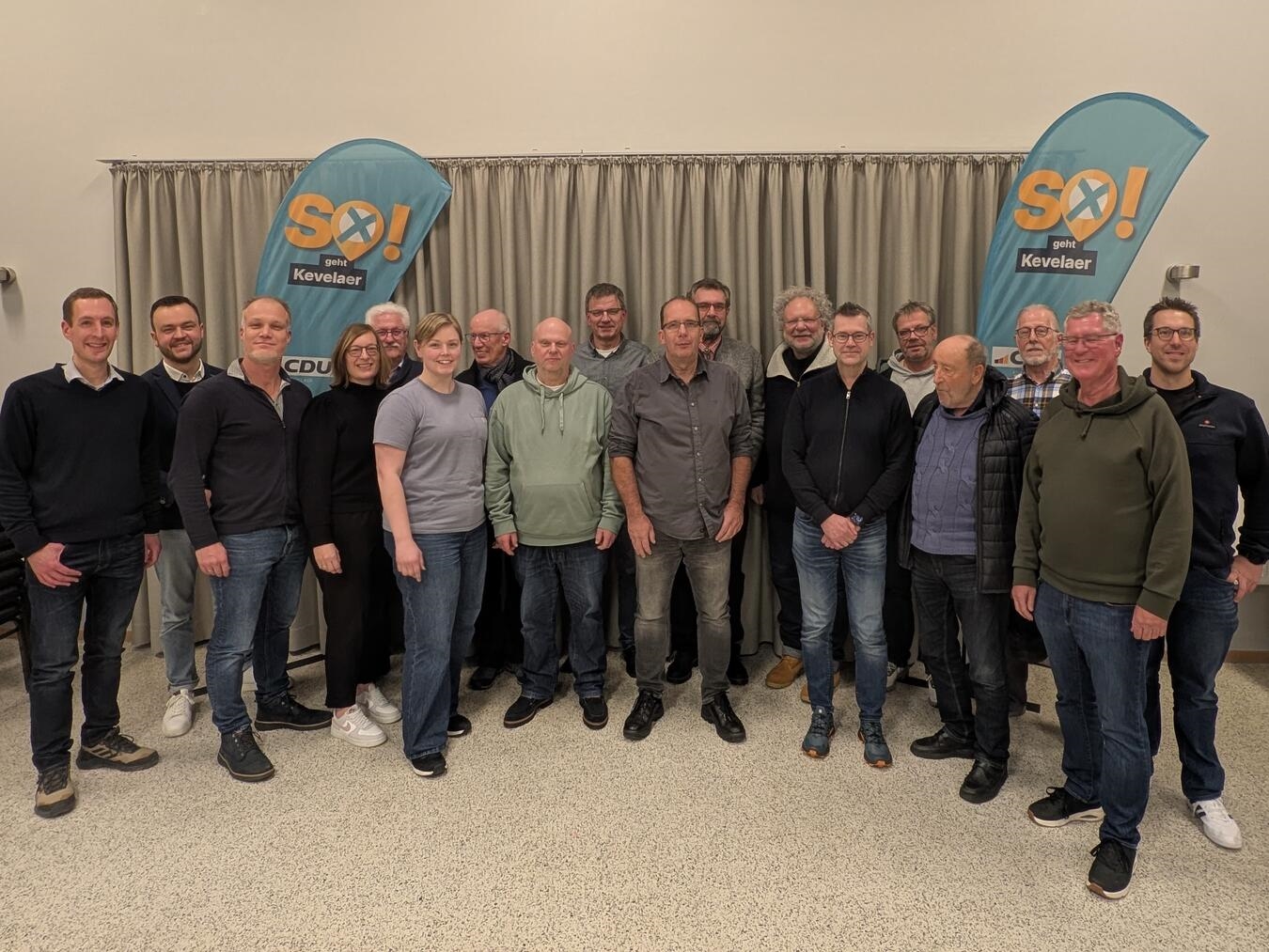 Der neue Vorstand des Stadtverbands der Kevelaerer CDU. Foto: privat