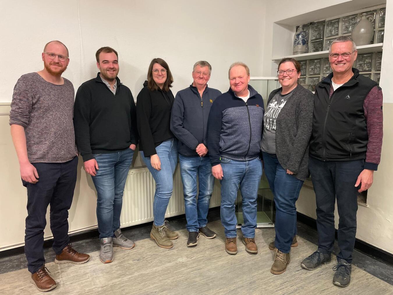 Der neue Vorstand des Wankumer Heimatbundes.Foto: privat