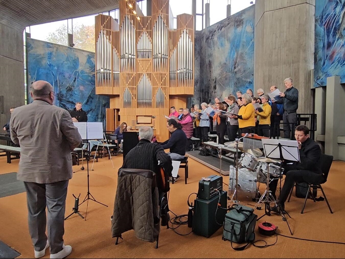 Der Projektchor St. Christophorus. Foto: privat