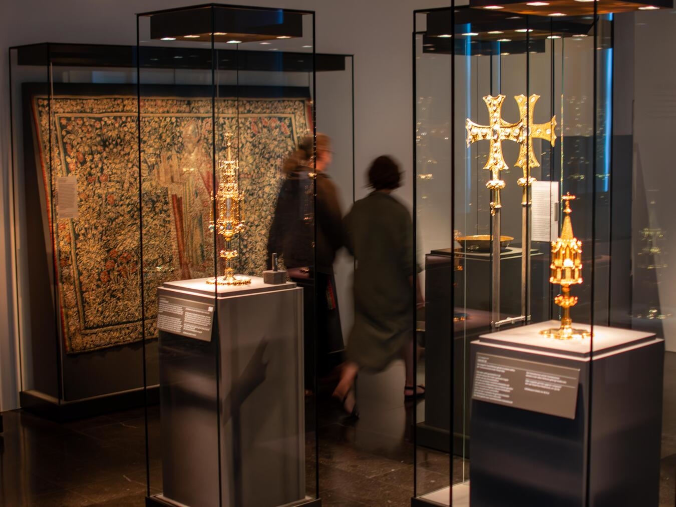 Der „Schatz von St. Viktor“ im StiftsMuseum Xanten, Foto: Bischöfliche Pressestelle Münster/Christian Breuer