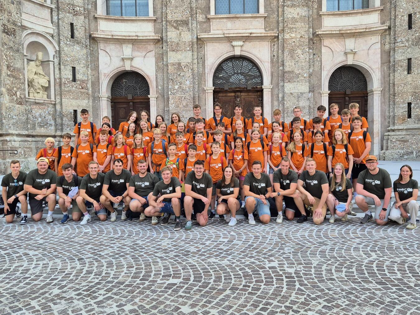 Der Stadttrip führte die Halderner Messdiener nach Inssbruck. Foto: privat