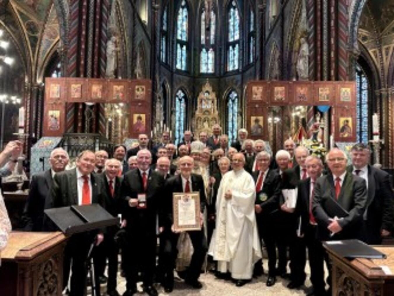 Der Theodosius-Chor des Kevelaerer Männer-Gesang-Vereins blickt auf 50 Jahre Bestehen zurück. Foto: privat