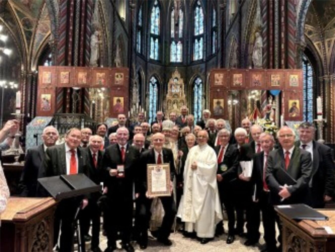 Der Theodosius-Chor des Kevelaerer Männer-Gesang-Vereins blickt auf 50 Jahre Bestehen zurück. Foto: privat