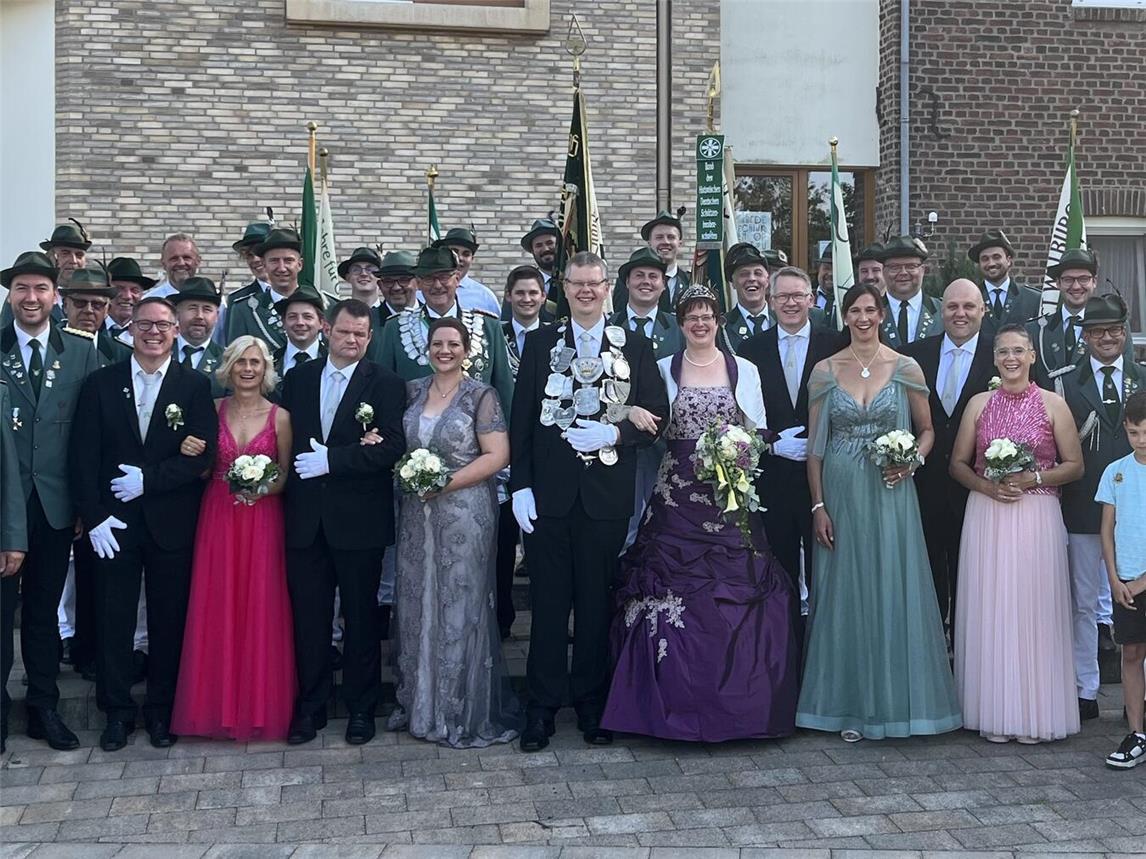 Der Thron der Schützenbruderschaft Menzelen-Ost aus dem Jahr 2023. Foto: privat