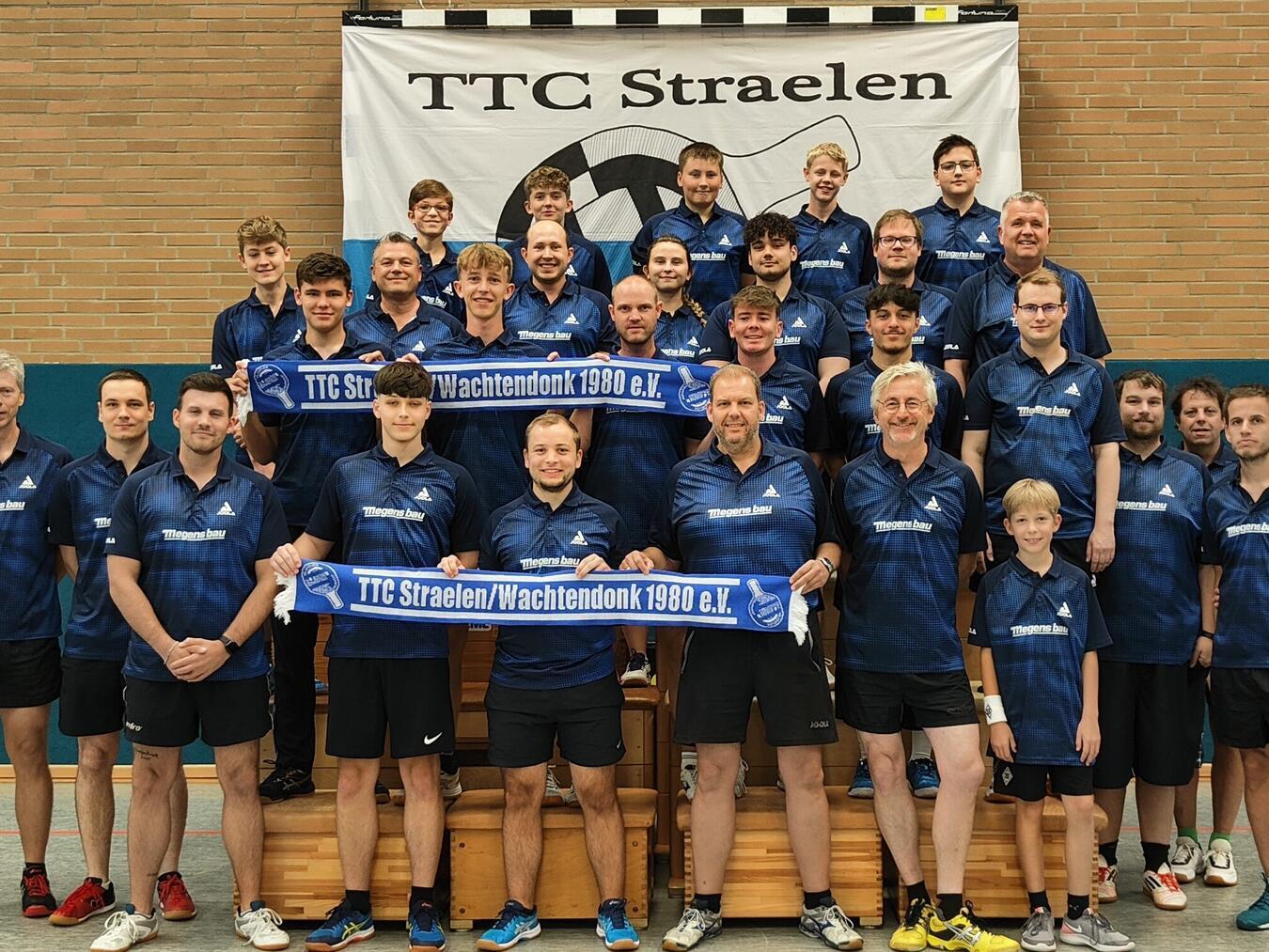 Der TTC Straelen/Wachtendonk freut sich über seine gute Halbzeitbilanz.Foto: privat