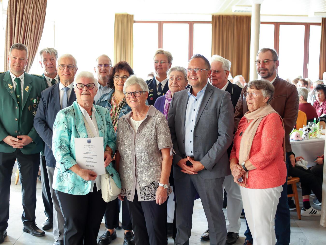 Der VdK empfing zum Jubiläum ein paar Ehrengäste. Foto: privat