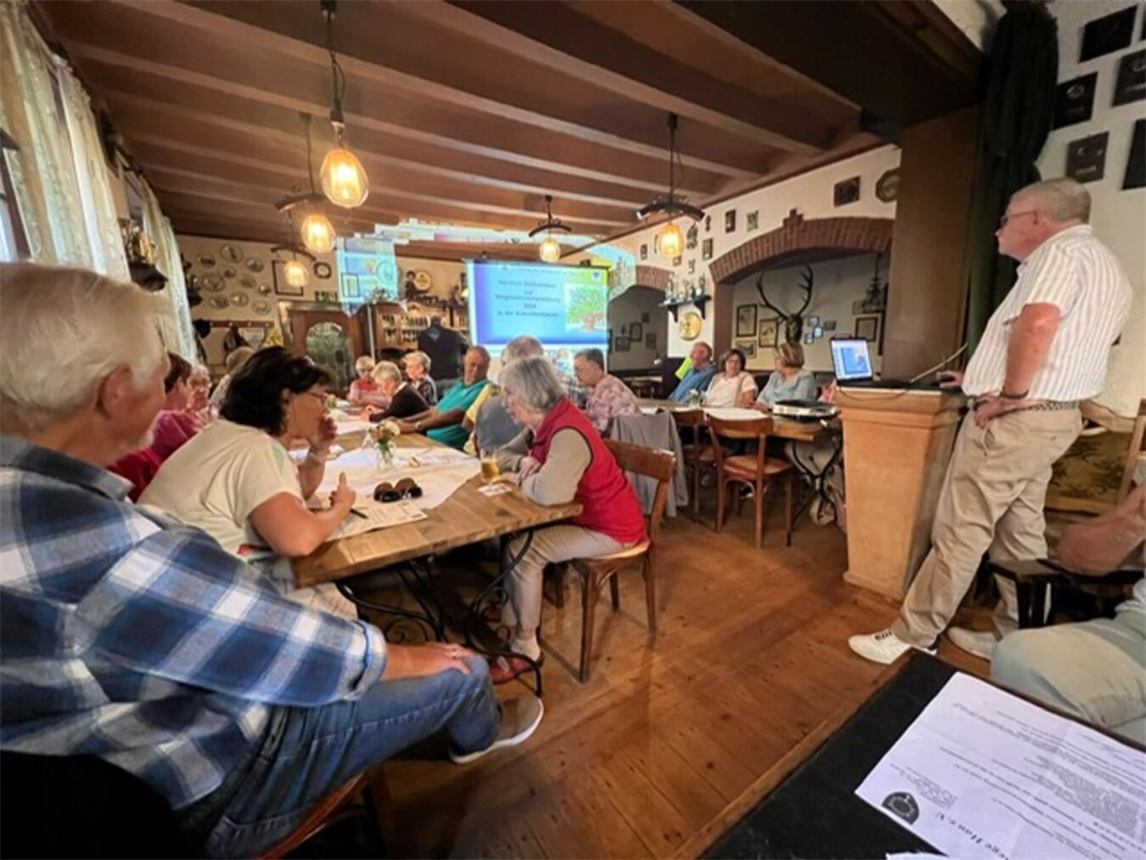"Mitgliederversammlung des Vereins für Heimatpflege Hau in der Antoniterklause"