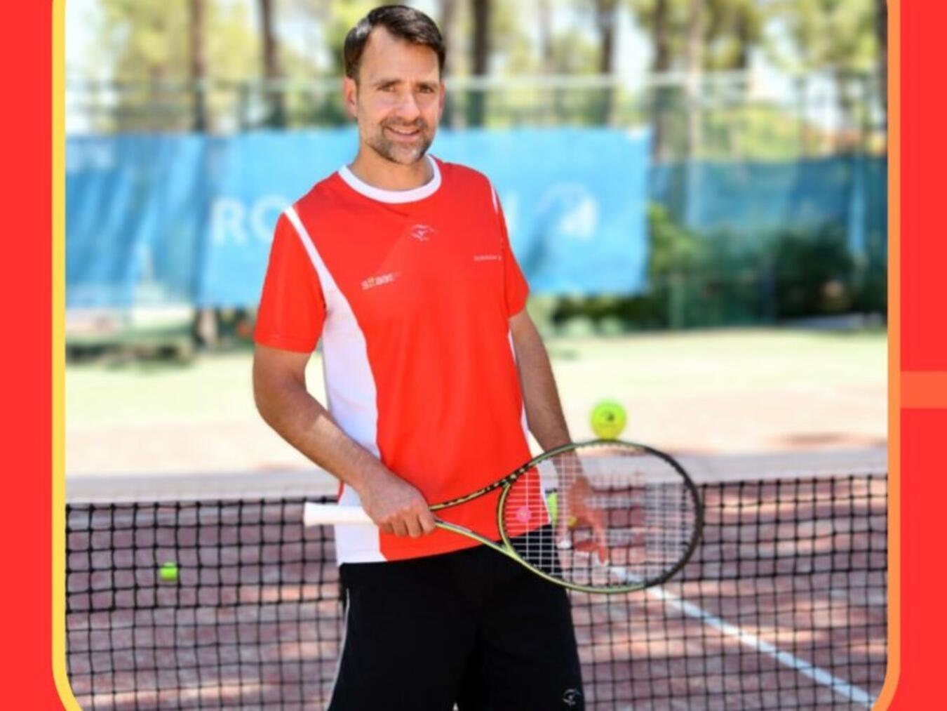 Der Verein hat den Besuch des Weltklasse-Tennisspielers bei einem Wettbewerb gewonnen. Foto: Tamer Palut