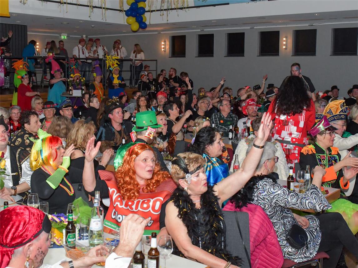 Der VFR Blau-Gold Kevelaer hofft auf ein volles Bühnenhaus bei seinen Karnevalsveranstaltungen. NN-Foto: NN-Archiv/Gerhard Seybert