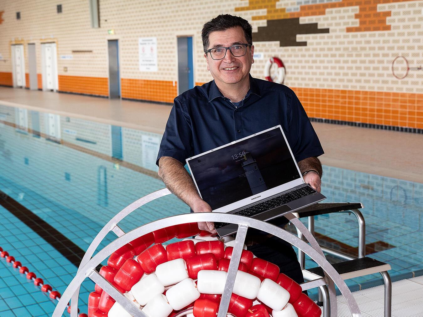 Der Vorsitzende des Stadtsportverbandes Frank Tatzel. Foto: Peter Meulmann