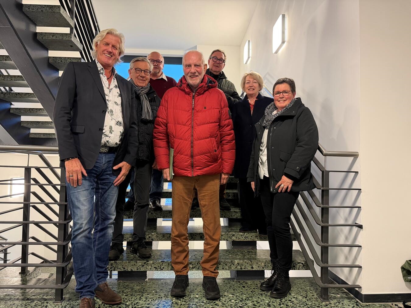 Der Vorstand der Kerpenkate-Stiftung: Rudolf Beerden, Karl Aengenheyster, Gudrun Blumenkemper, Heinz Lamers, Hermine Gilles, Ralph Müschen und Egon Verhoeven. Foto: privat