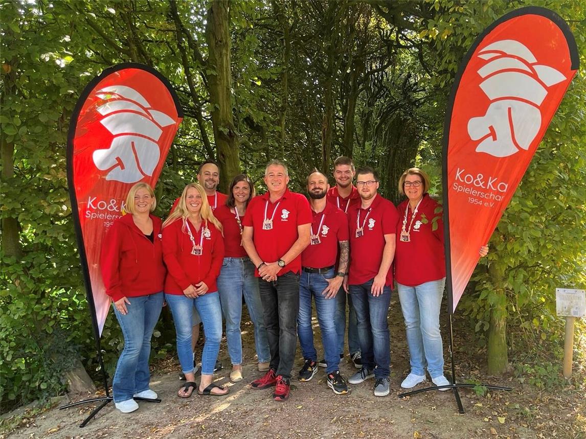 Der Vorstand der Ko&Ka Spielerschar 1954 Issum. Foto: privat