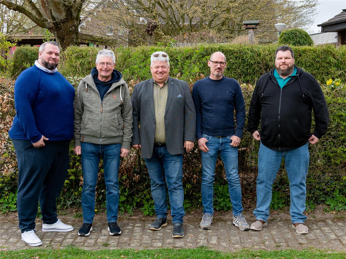 Der Vorstand des MGV Abendstern. Foto: MGV Abendtsern