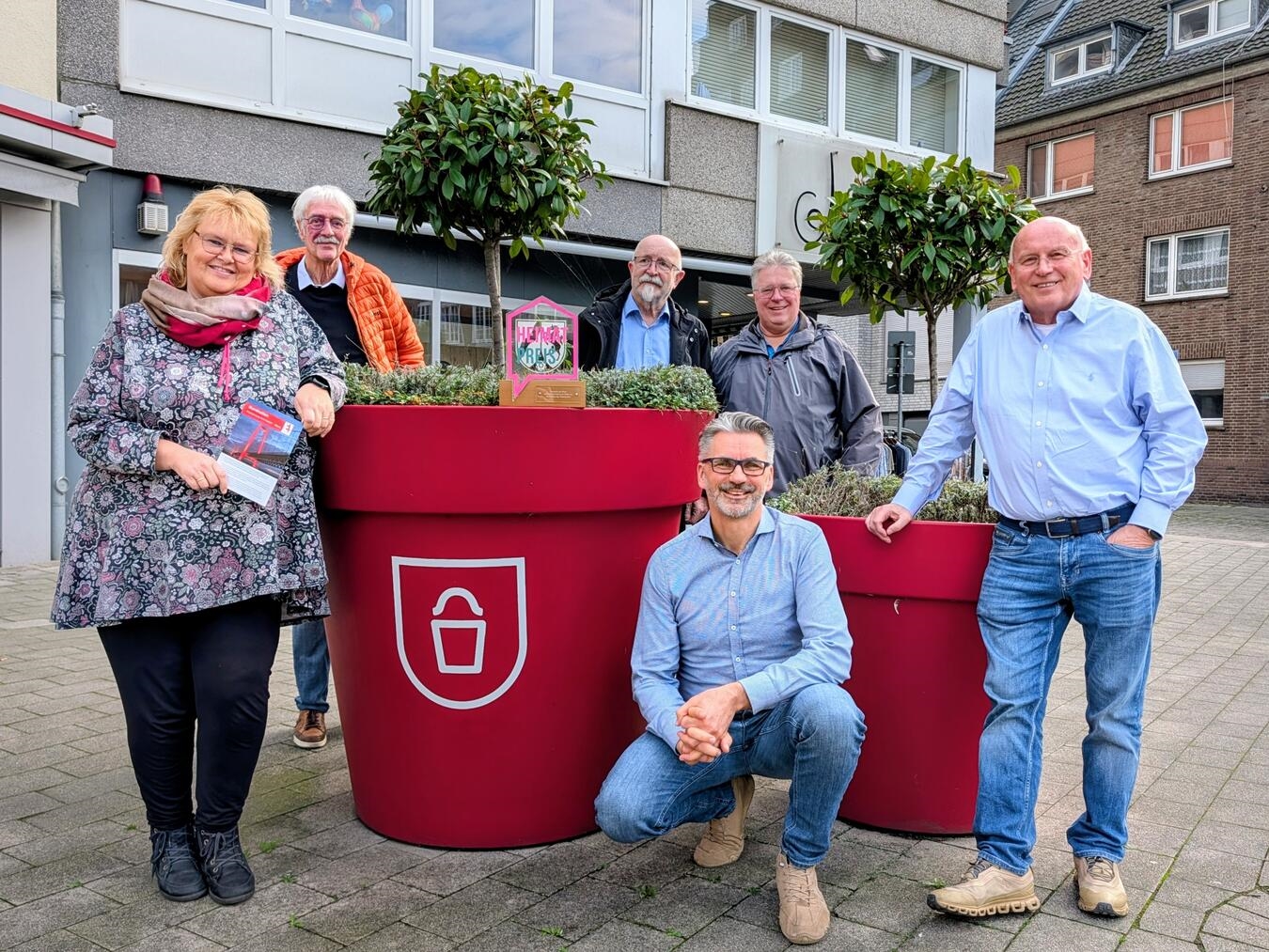 "Vorstand Stadtbild Emmerich eV. sucht engagierte Mitglieder für Projektumsetzung, Gruppenfoto, NN-Foto von J. Kurschatke"