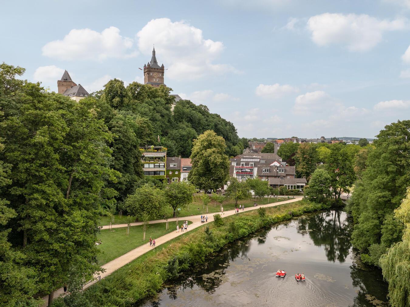 Der Wanderweg am Kermisdahl-Ufer ist wieder frei. Foto: MvC