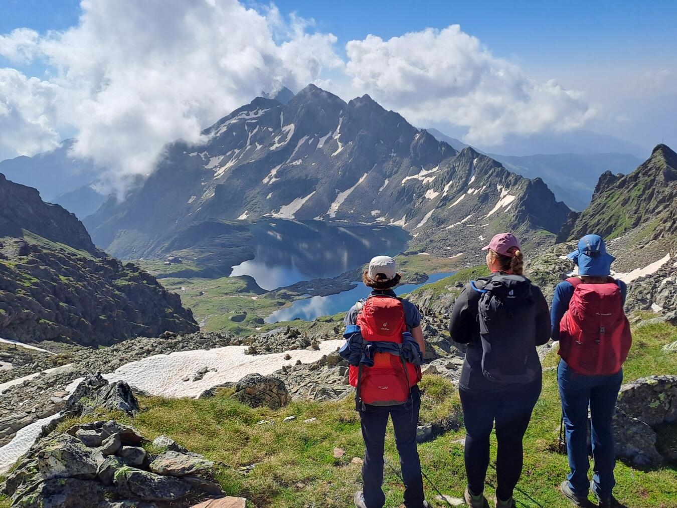 "Wangenitzsee in den Hohen Tauern, Bergsee, Alpenlandschaft, Naturidylle, Österreich"