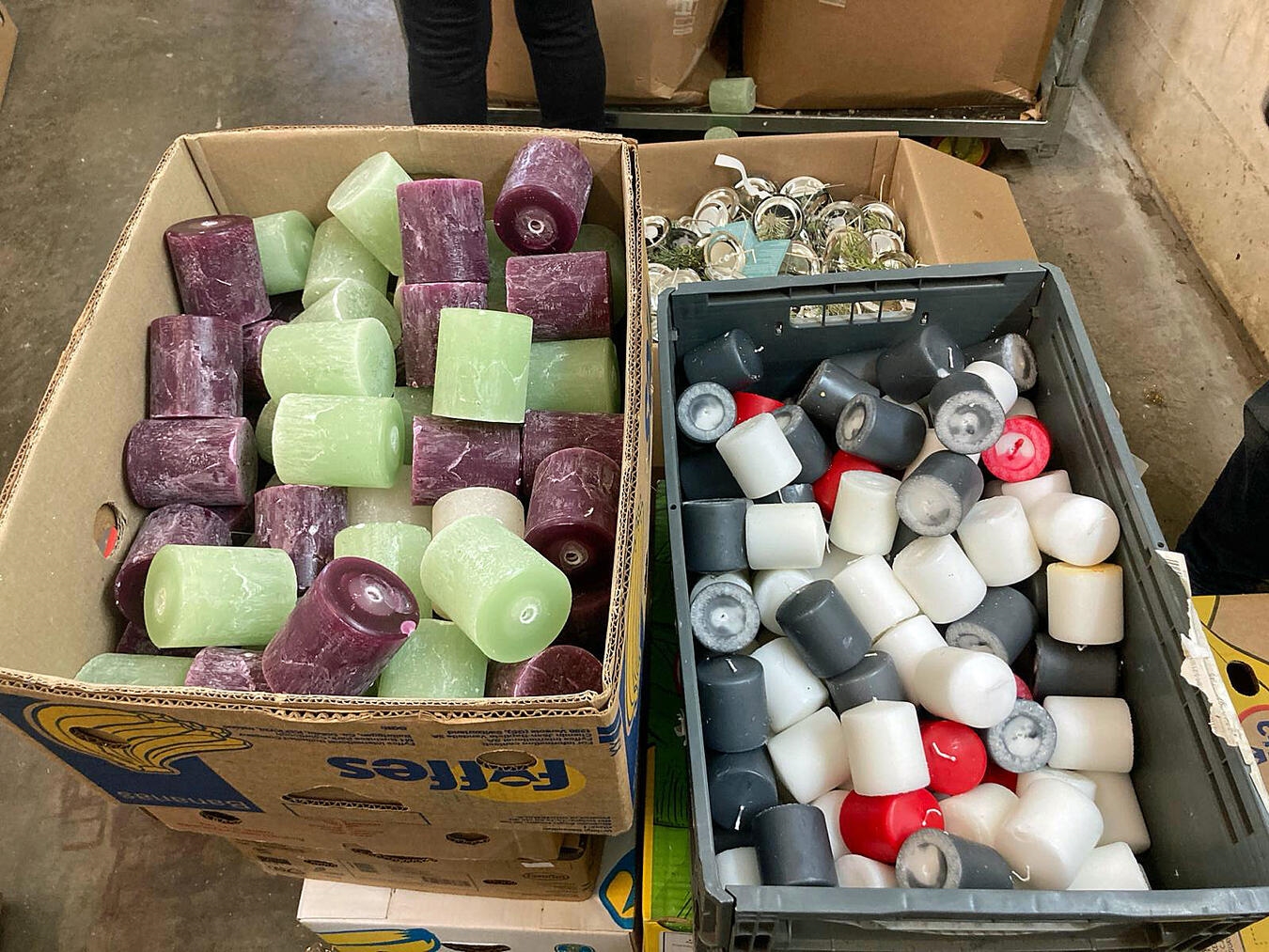 Der Weltladen hat bereits viele Wachsspenden an den Verein „Dobre“ übergeben können.Foto: Weltladen