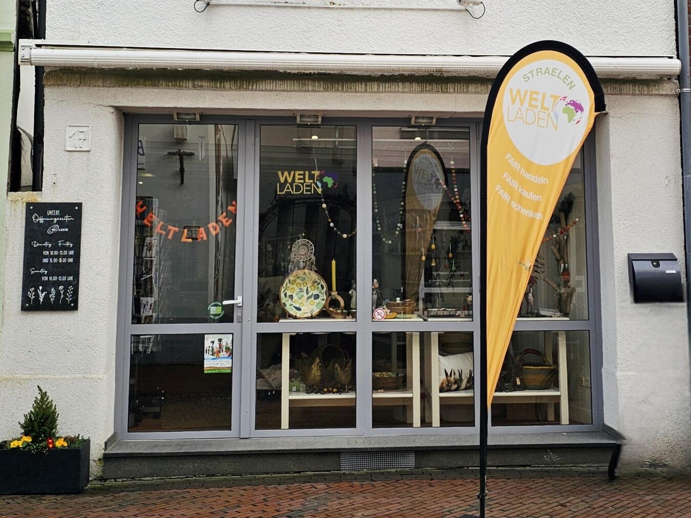 Der Weltladen Straelen an der Venloer Straße 17.Foto: privat