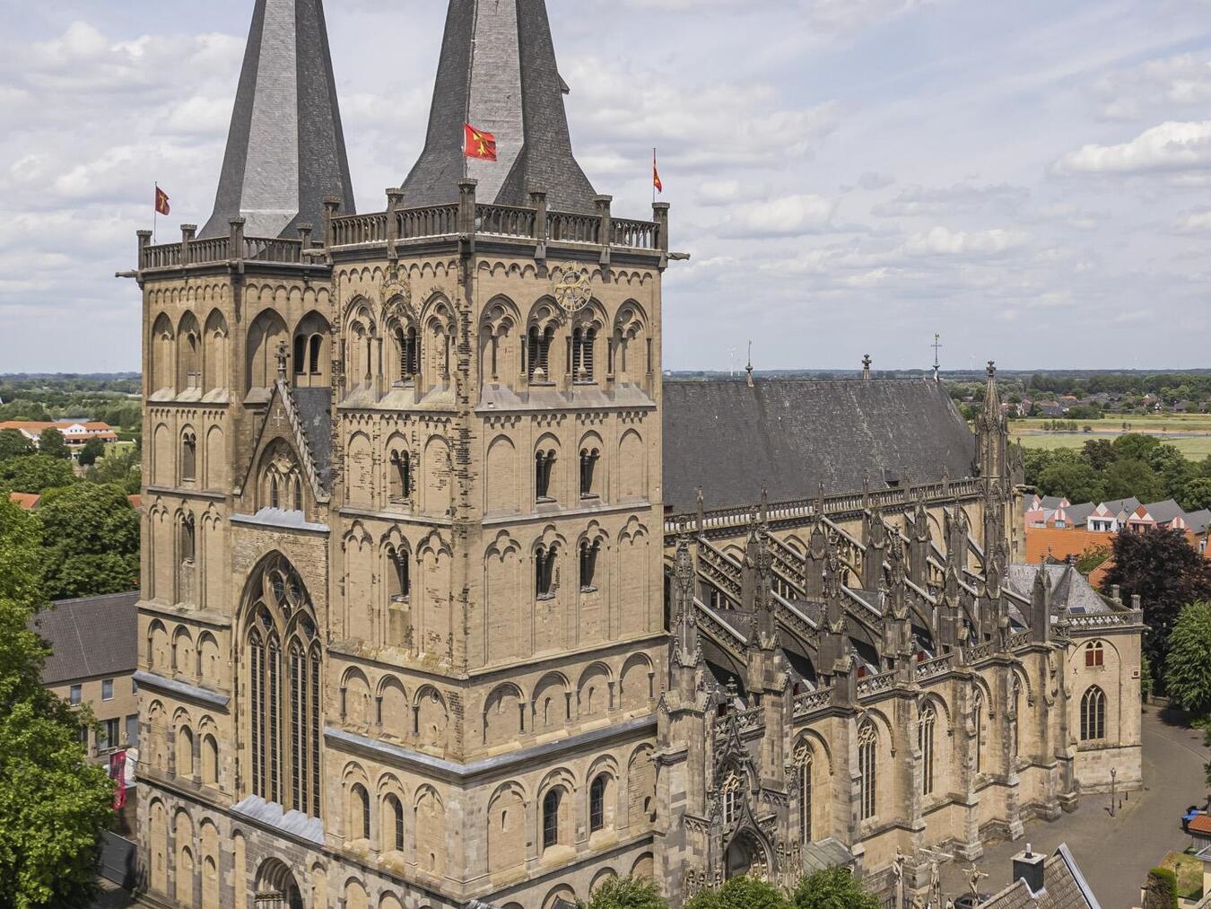 Der Xantener Dom verfügt über eine lange Entstehungsgeschichte. Foto: Viola Blumrich, LVR-ADR, 2025