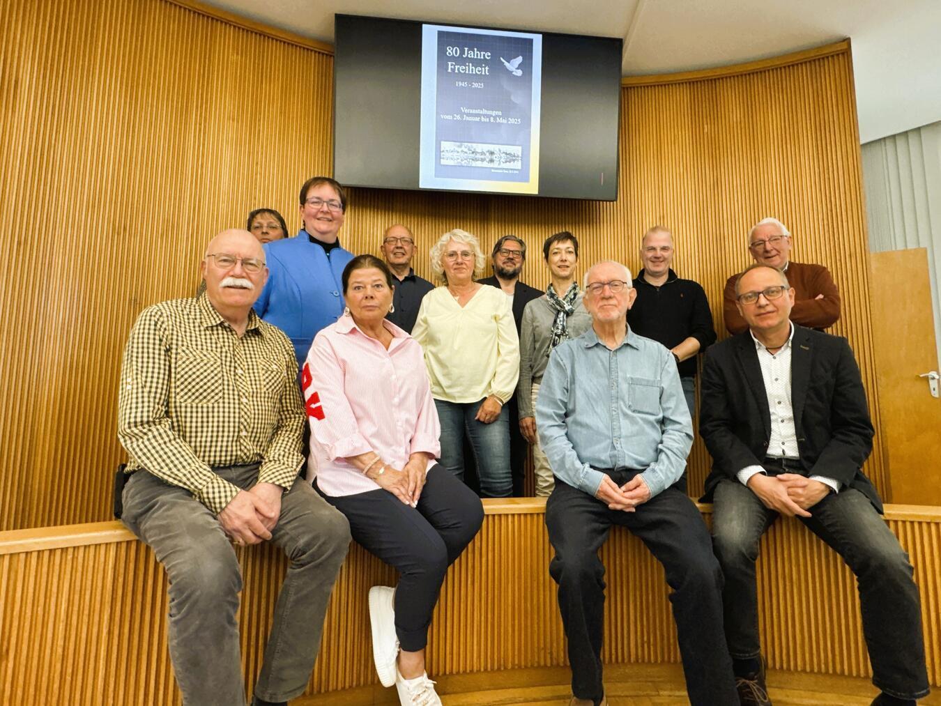 Deutsche und niederländische Vertreter organisierten gemeinsam die Veranstaltungsreihe „80 Jahre Freiheit im Grenzgebiet Oude Ijsselstreek und Rees“. Foto: Stadt Rees