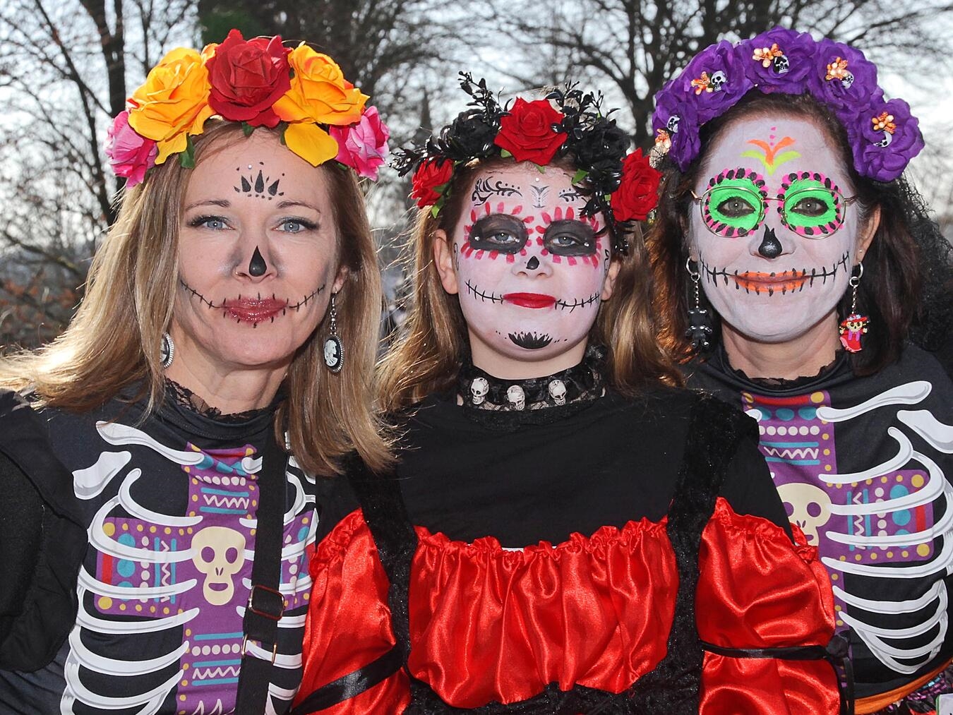 „Día de los Muertos“ lautete offensichtlich hier das Motto. NN-Archivfotos: Theo Leie