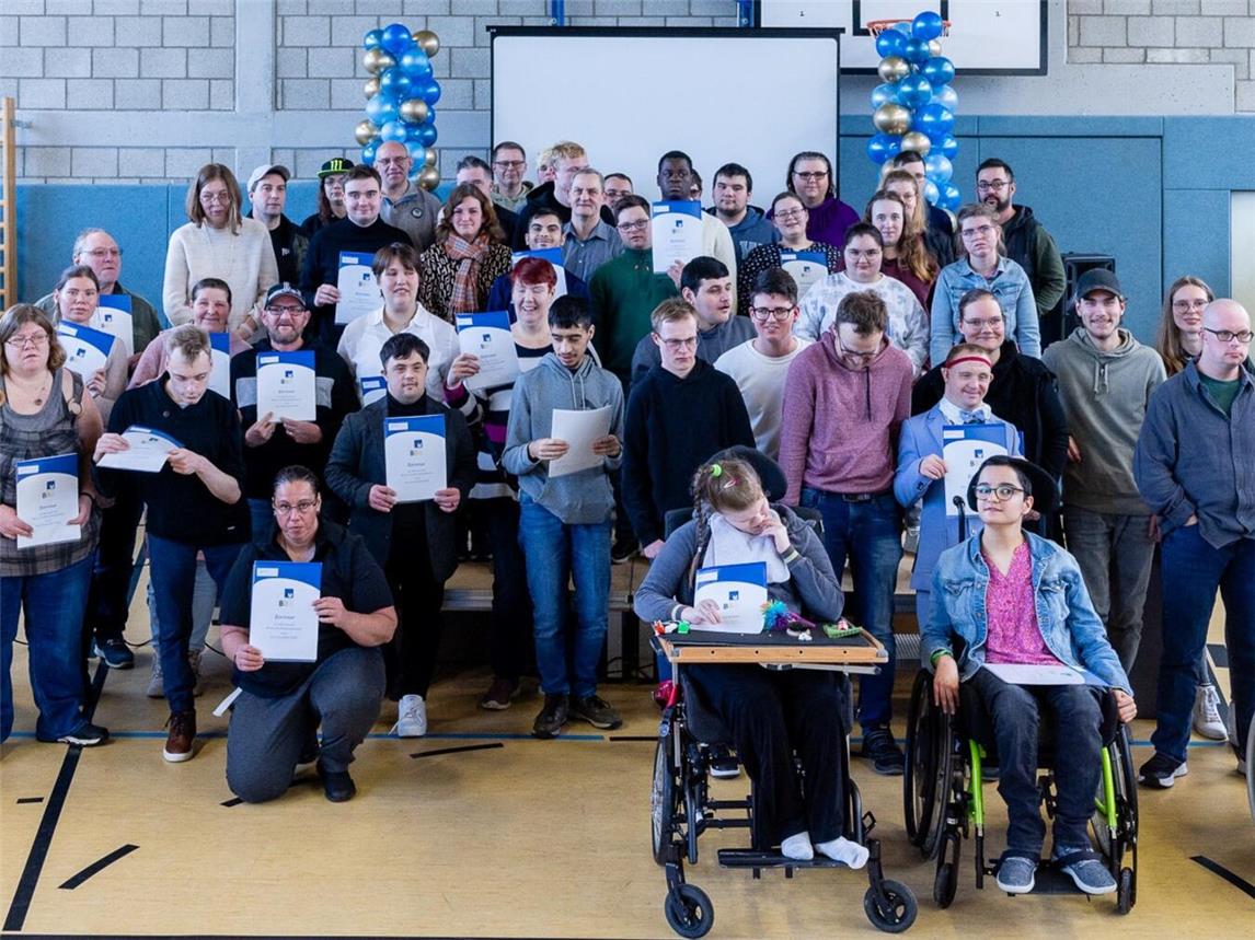 Die 27-monatige Ausbildungszeit hat sich mehr als gelohnt. Foto: Haus Freudenberg