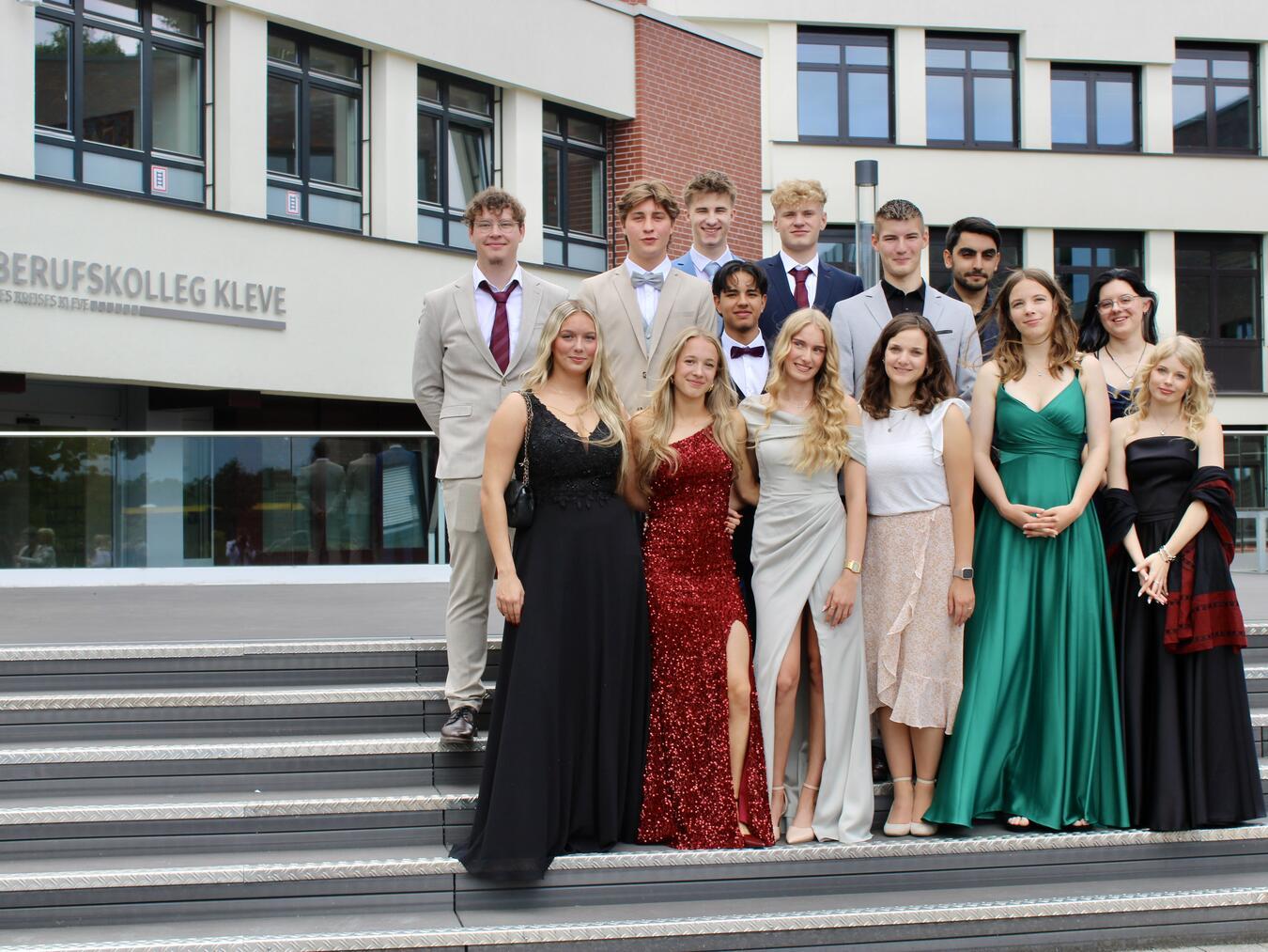 Die Abiturienten des Beruflichen Gymnasiums Freizeitsportleiter. Foto: Natascha Verbücheln