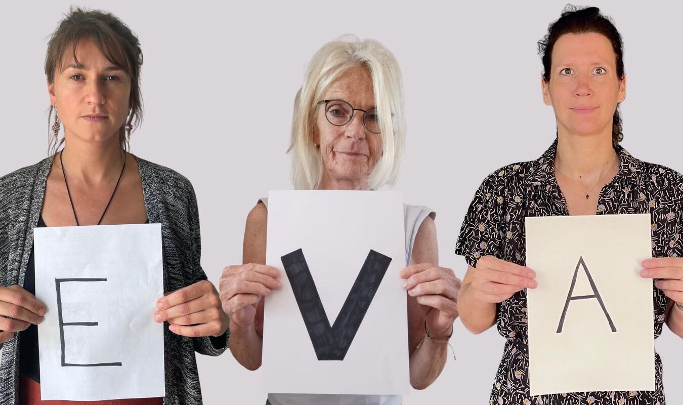 Die AG EVA – das sind (v.l.) Olga Diederen von der Integrationsagentur, Gabi Walter von der kommunalen und regionalen Flüchtlingsberatung und Inge Marks vom KIM-Case-Management der Caritas Kleve. Foto: privat